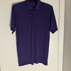 Antigua Men's Deep Purple Polo Shirt